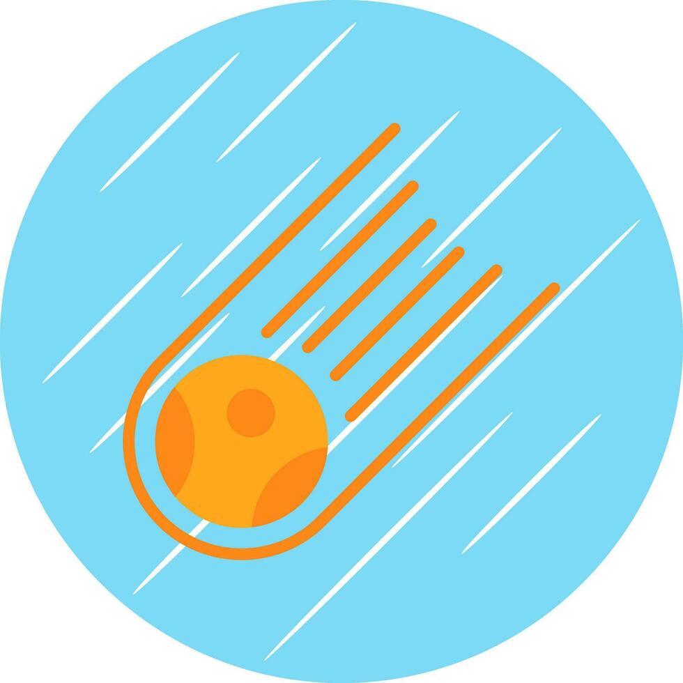 Meteorite Vector Icon Design