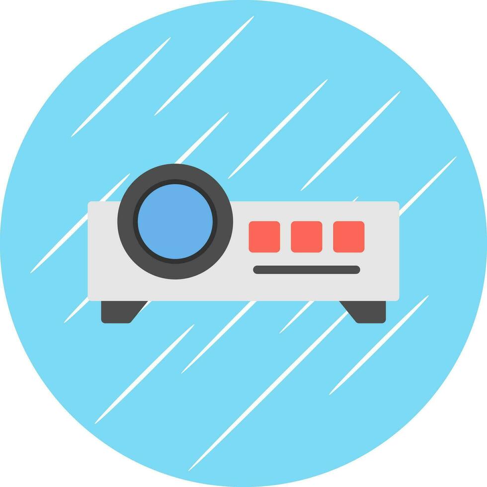 diseño de icono de vector de proyector