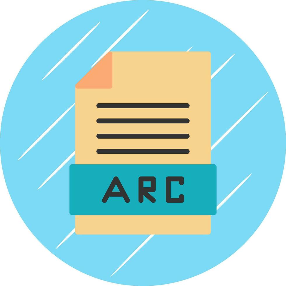 arco vector icono diseño