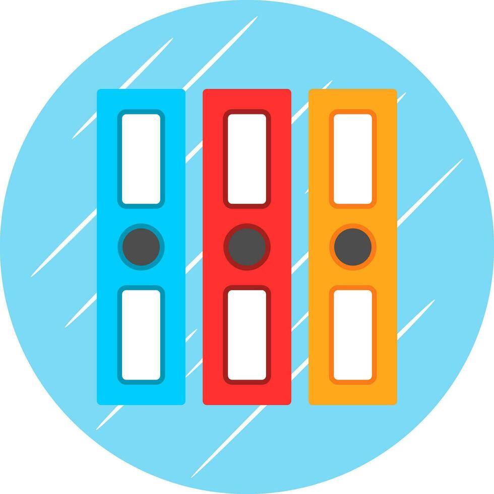 Binders Vector Icon Design