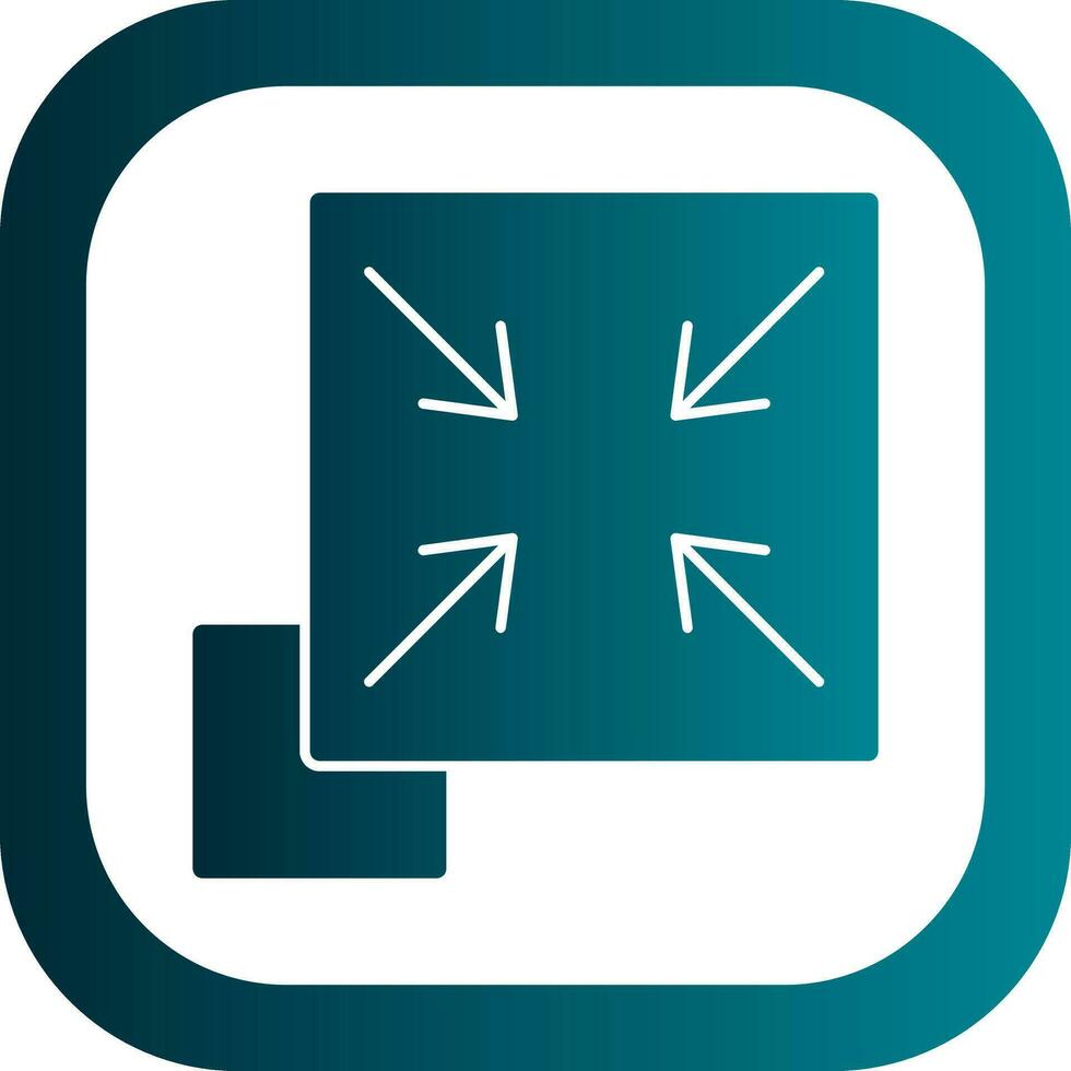 Resizing Vector Icon Design