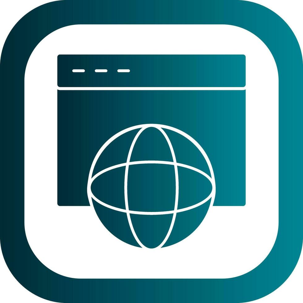 Website Vector Icon Design