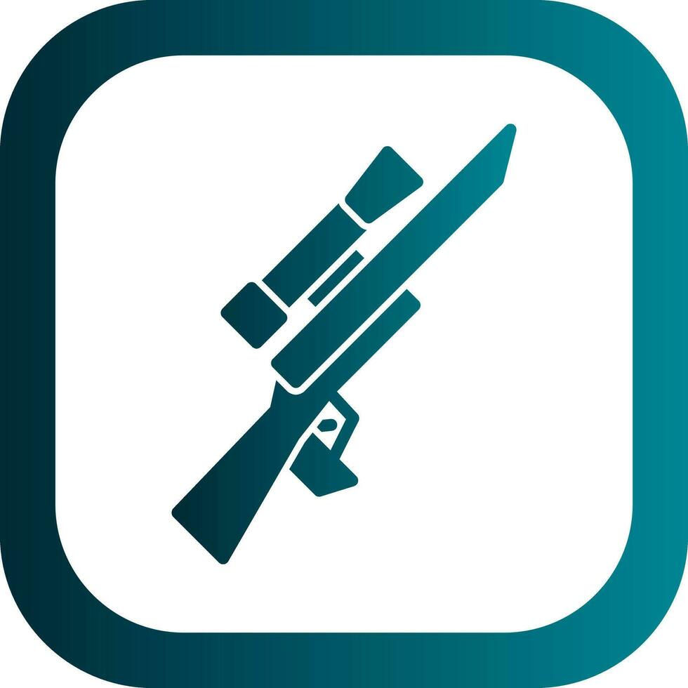 Rifle Vector Icon Design