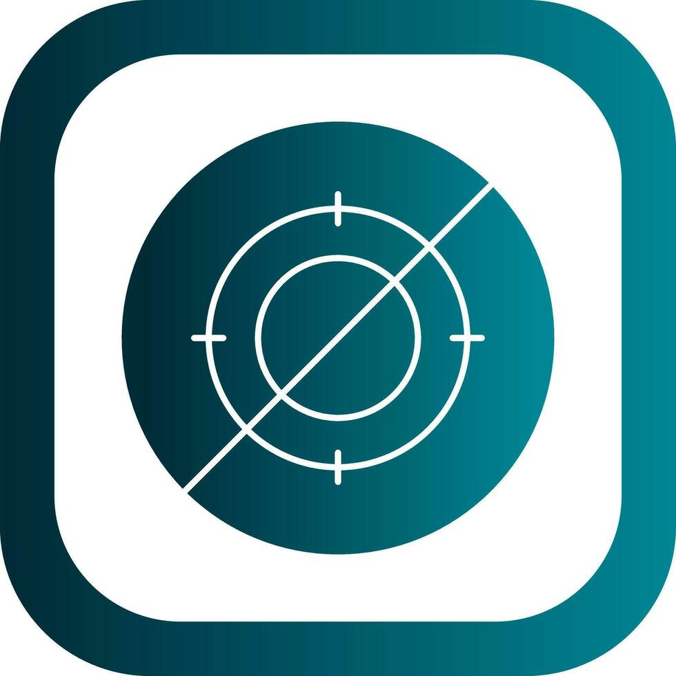 No hunt Vector Icon Design