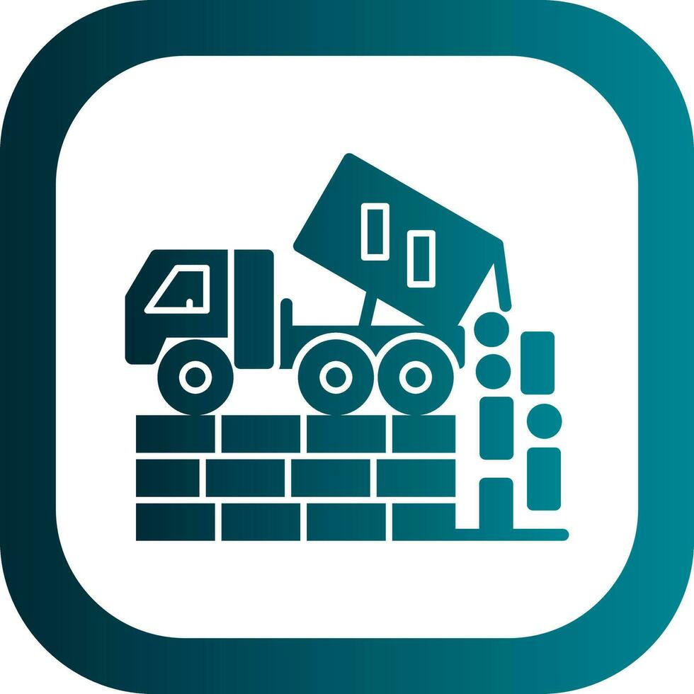 Landfill Vector Icon Design