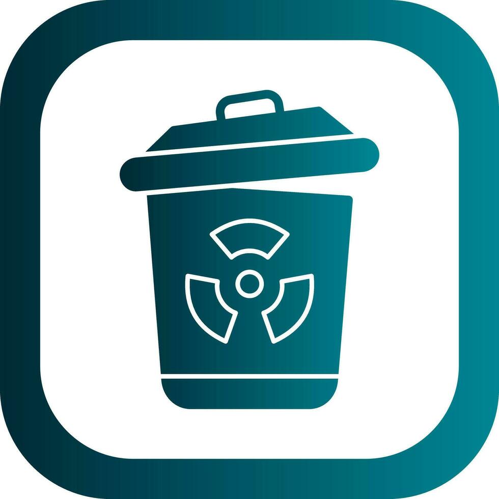 Toxic waste Vector Icon Design