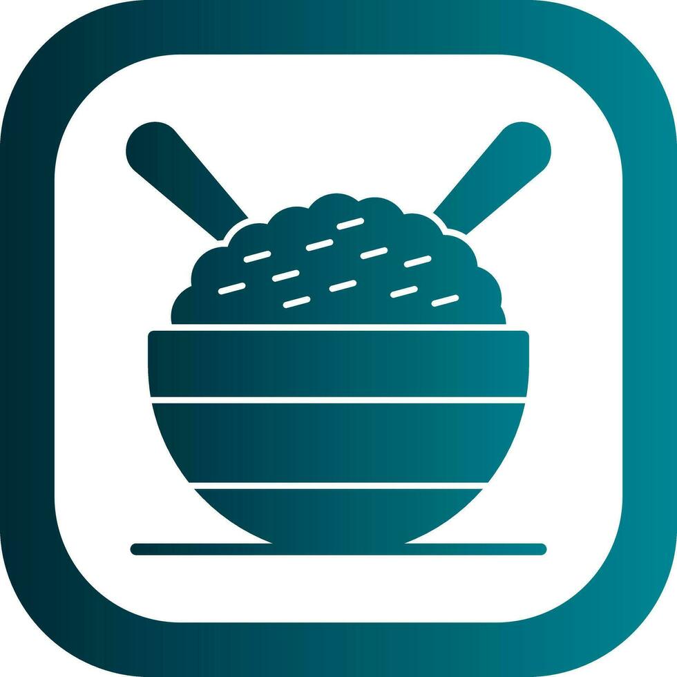 Aromatic rice Vector Icon Design