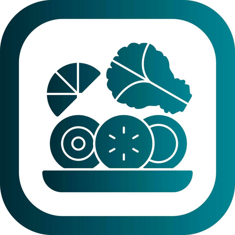 Salad Vector Icon Design