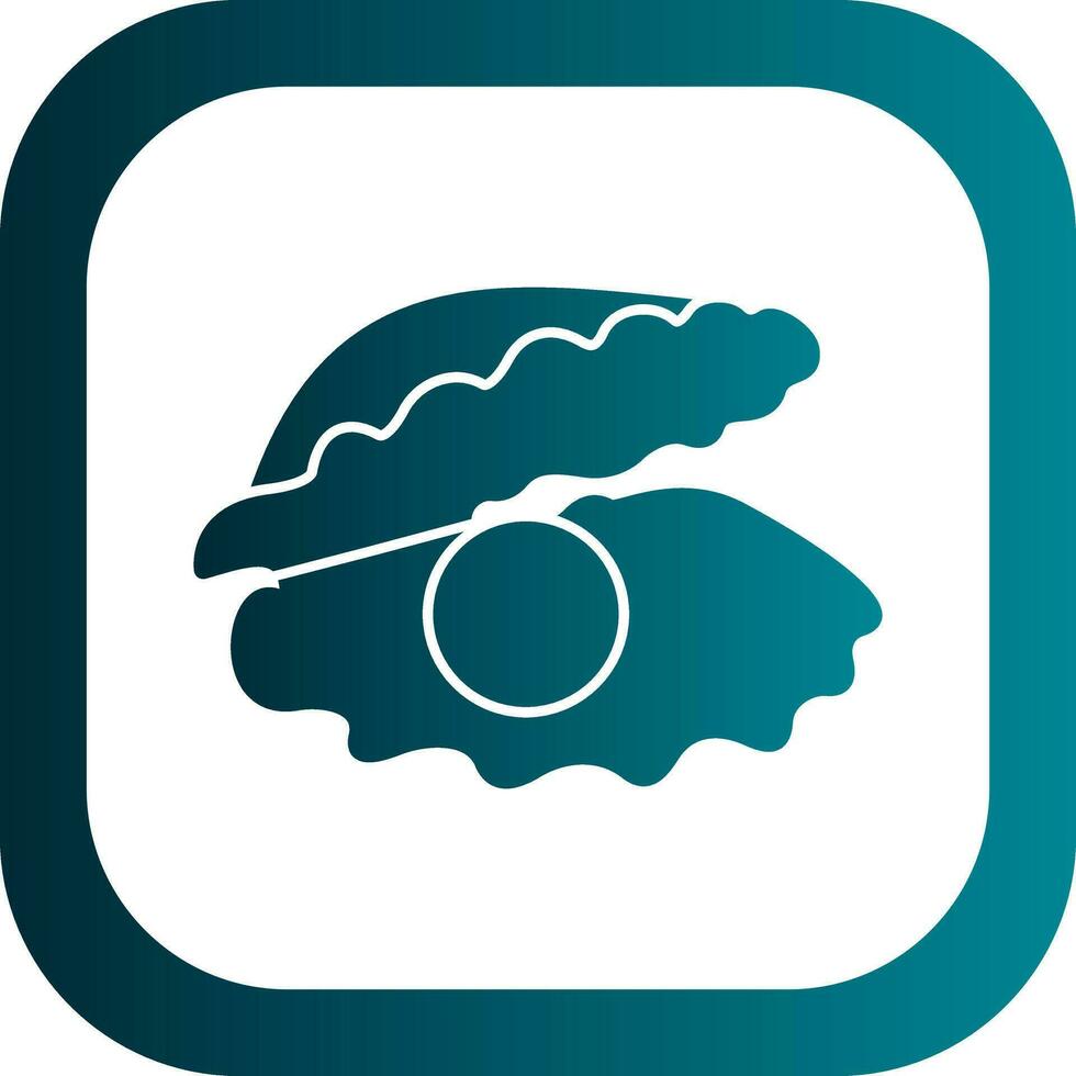 Oyster Vector Icon Design