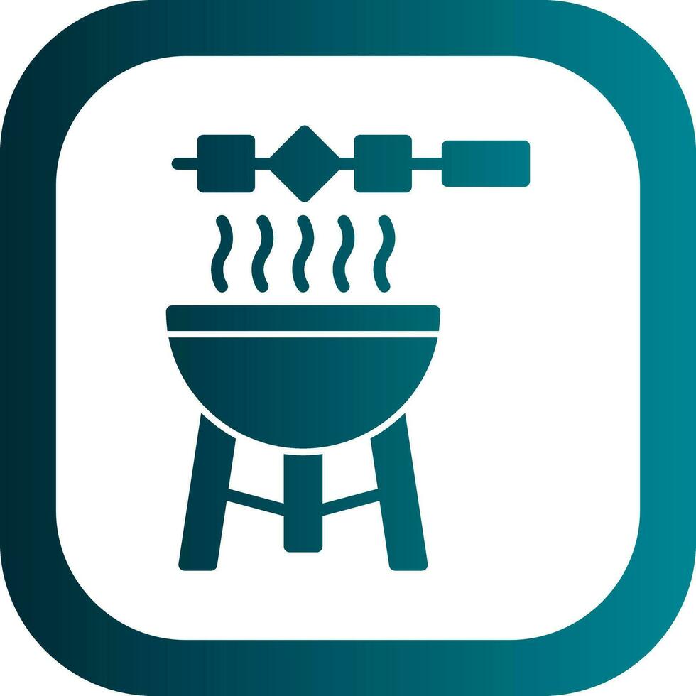 Barbecue Vector Icon Design