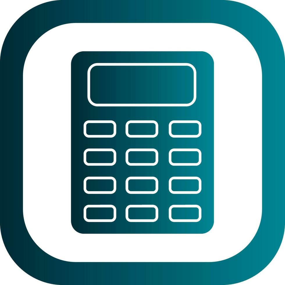 Calculator Vector Icon Design