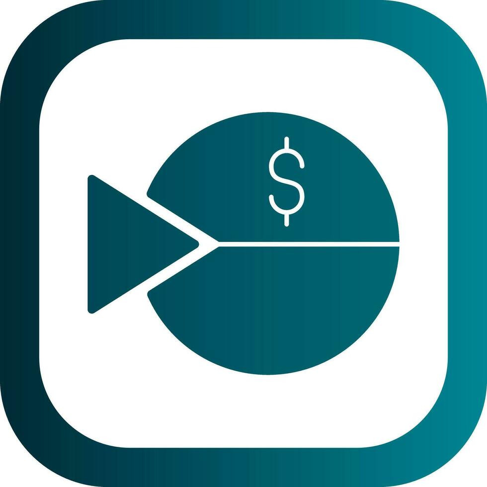 Pie Vector Icon Design