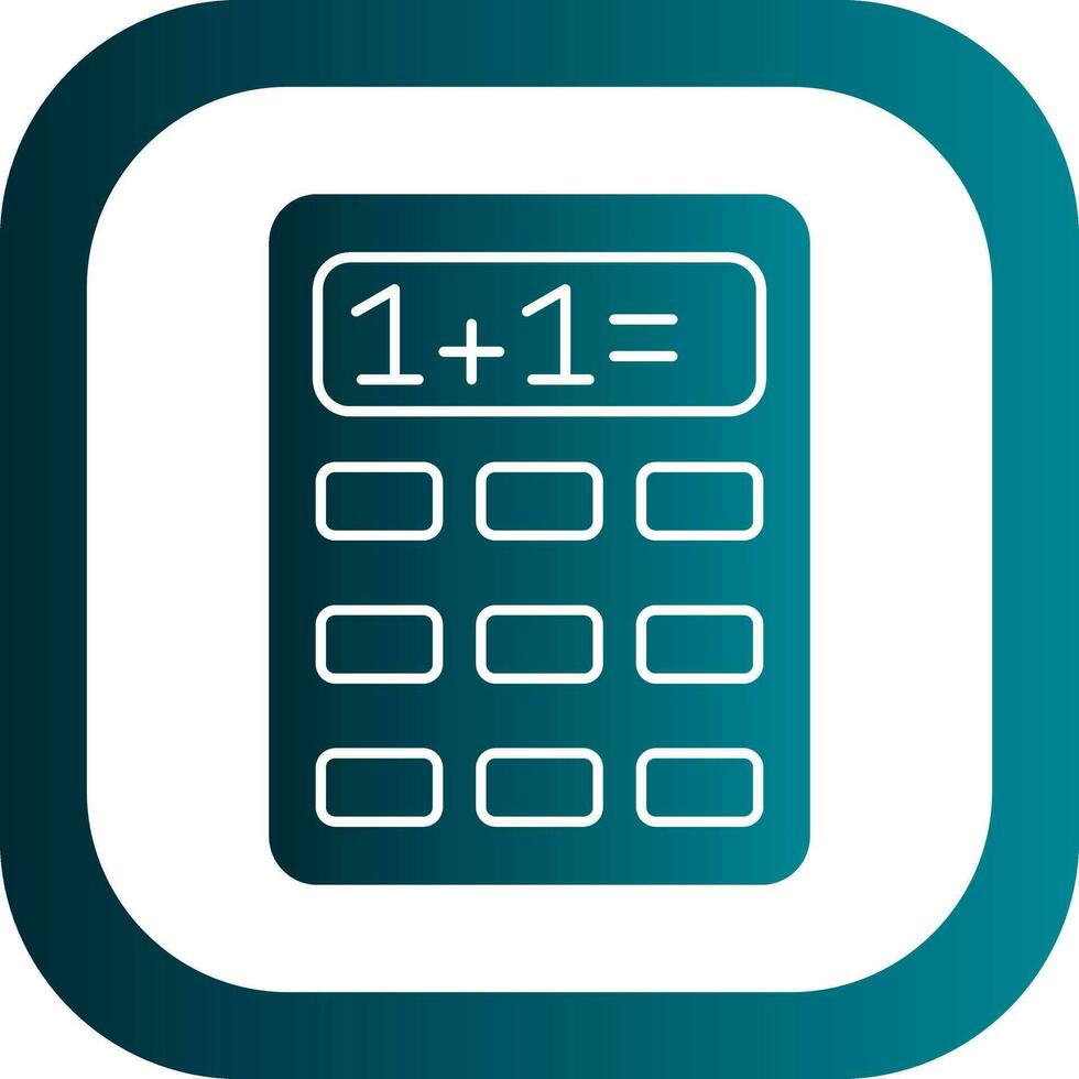 Calculation Vector Icon Design