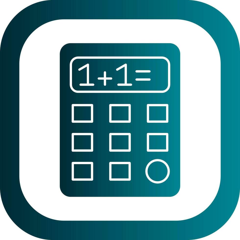 Calculator Vector Icon Design