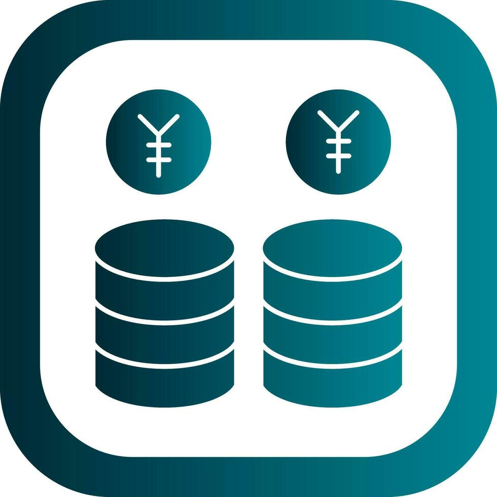 Yen Vector Icon Design