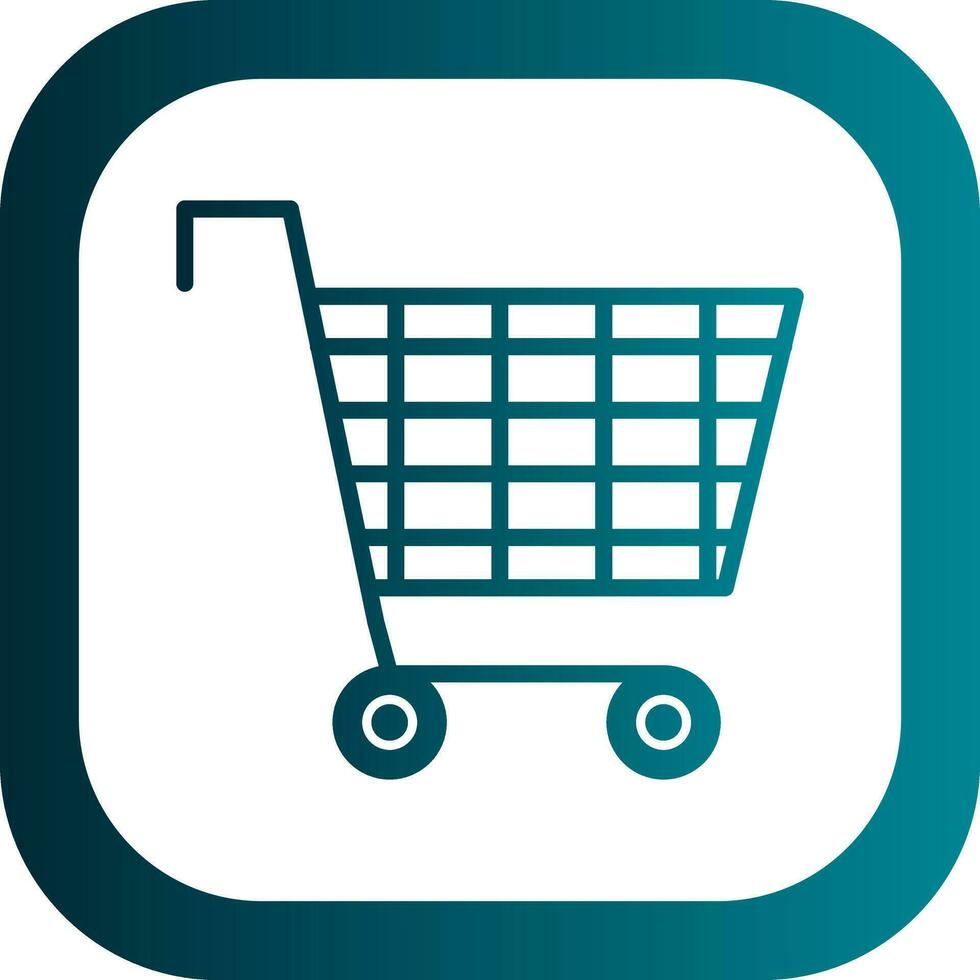 Trolley Vector Icon Design