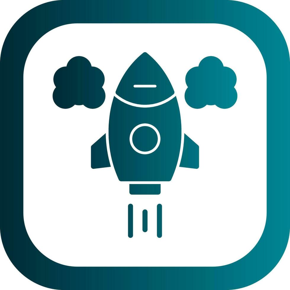 Rocket Vector Icon Design