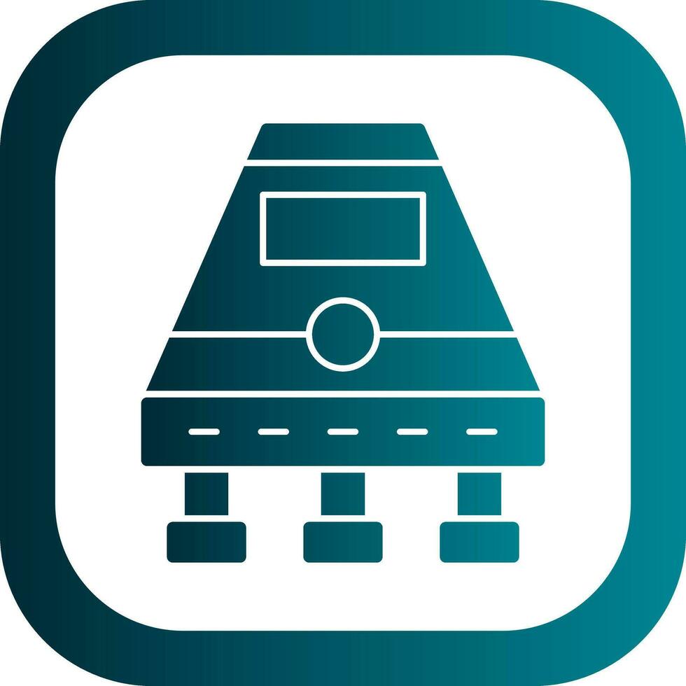 Space capsule Vector Icon Design
