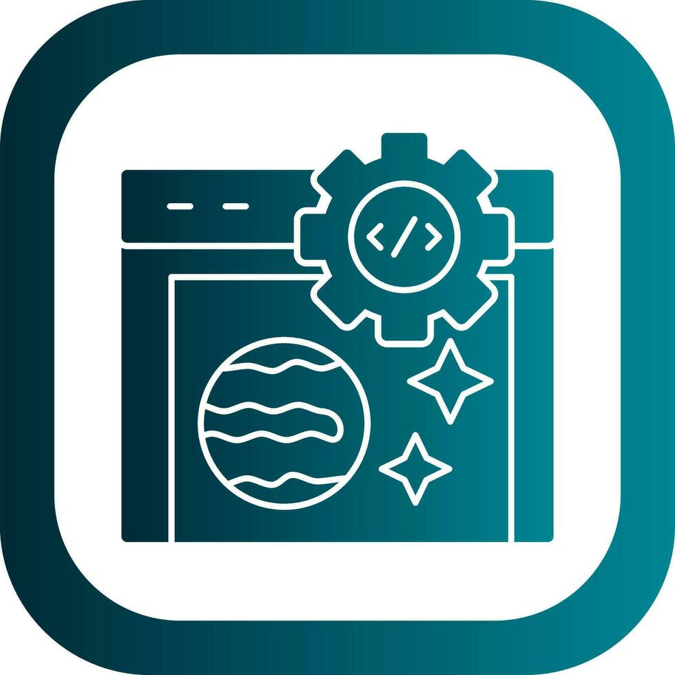 Coding Vector Icon Design