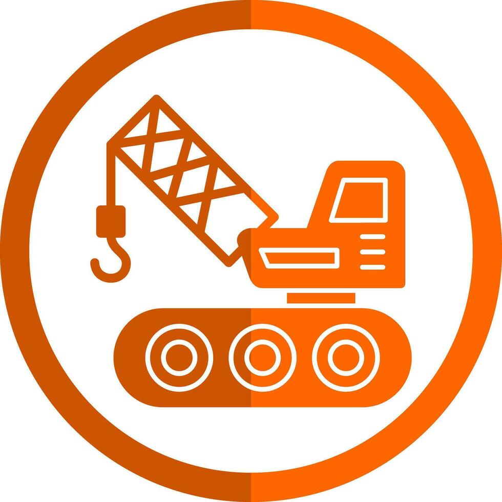 Crane Vector Icon Design