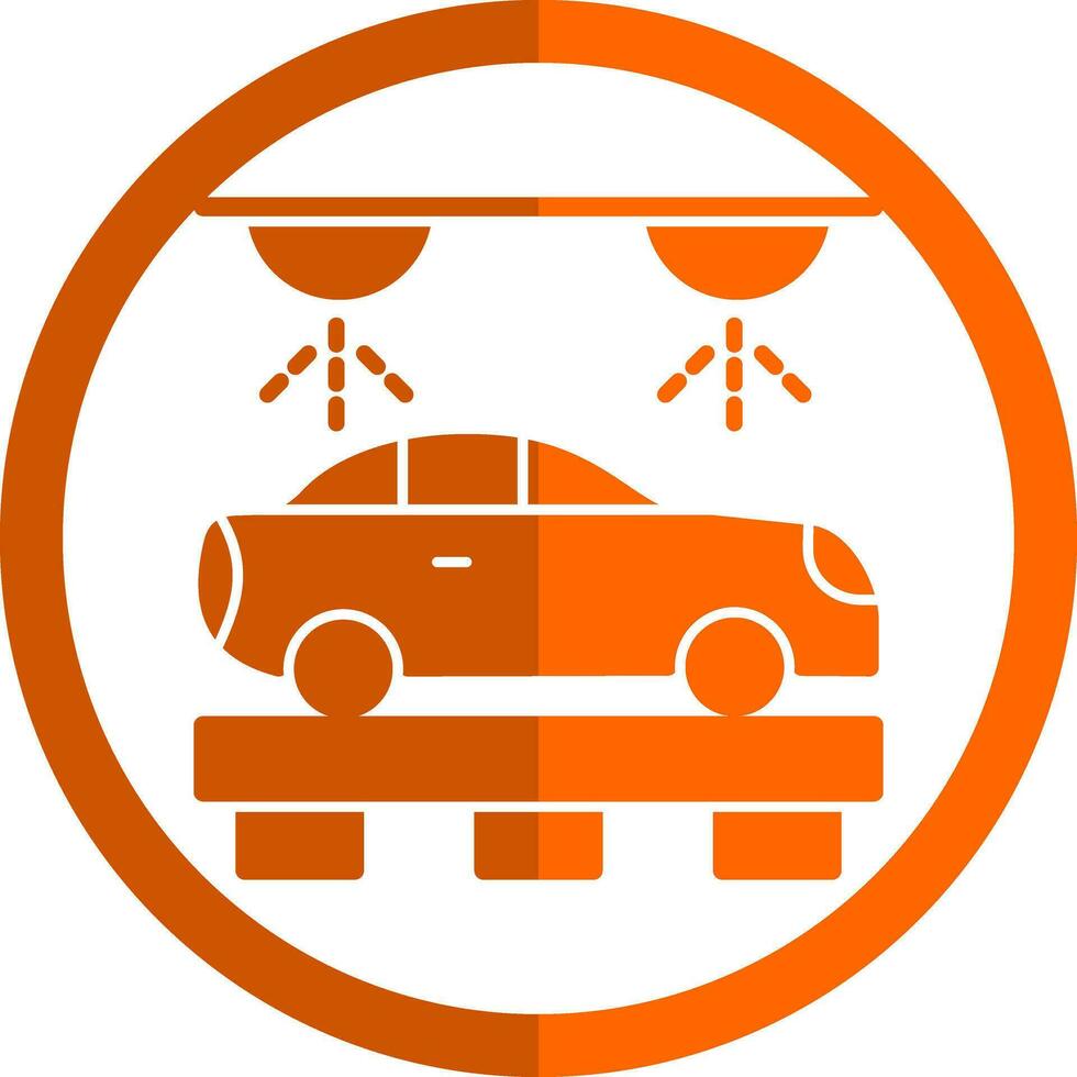Car wash Vector Icon Design