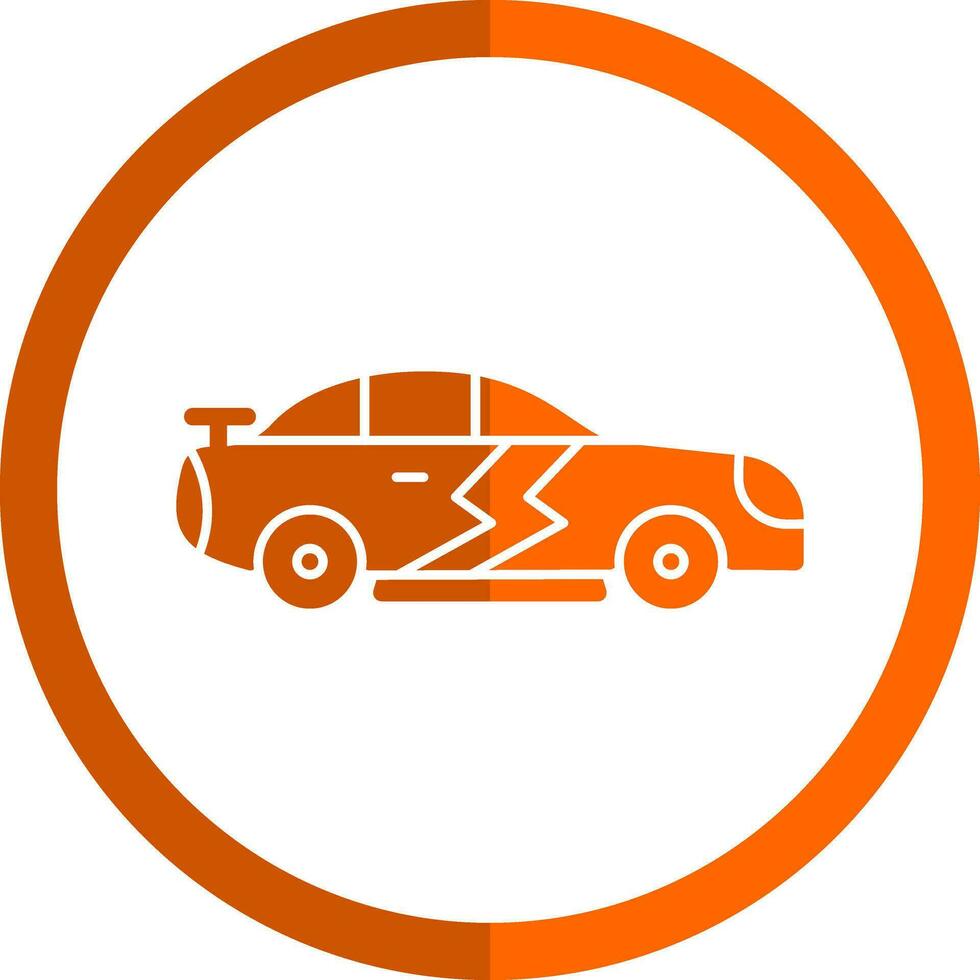 Sport car Vector Icon Design