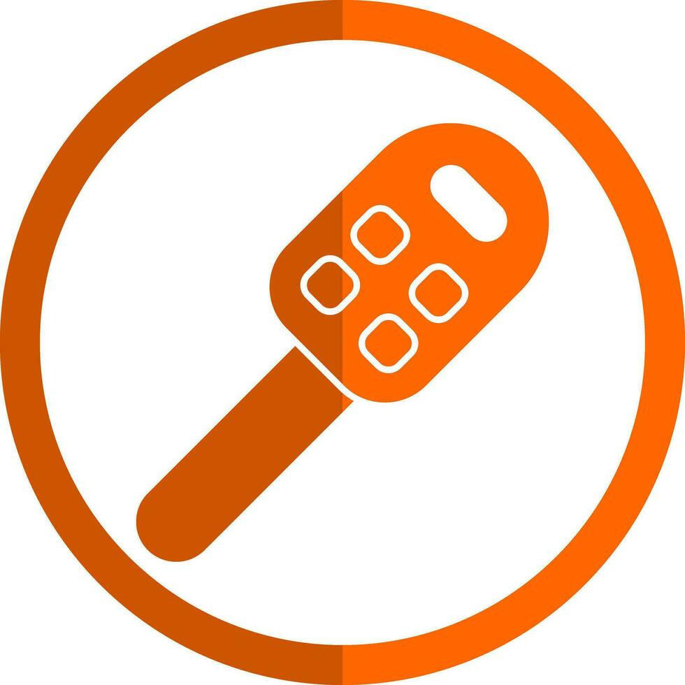 Car Key Vector Icon Design