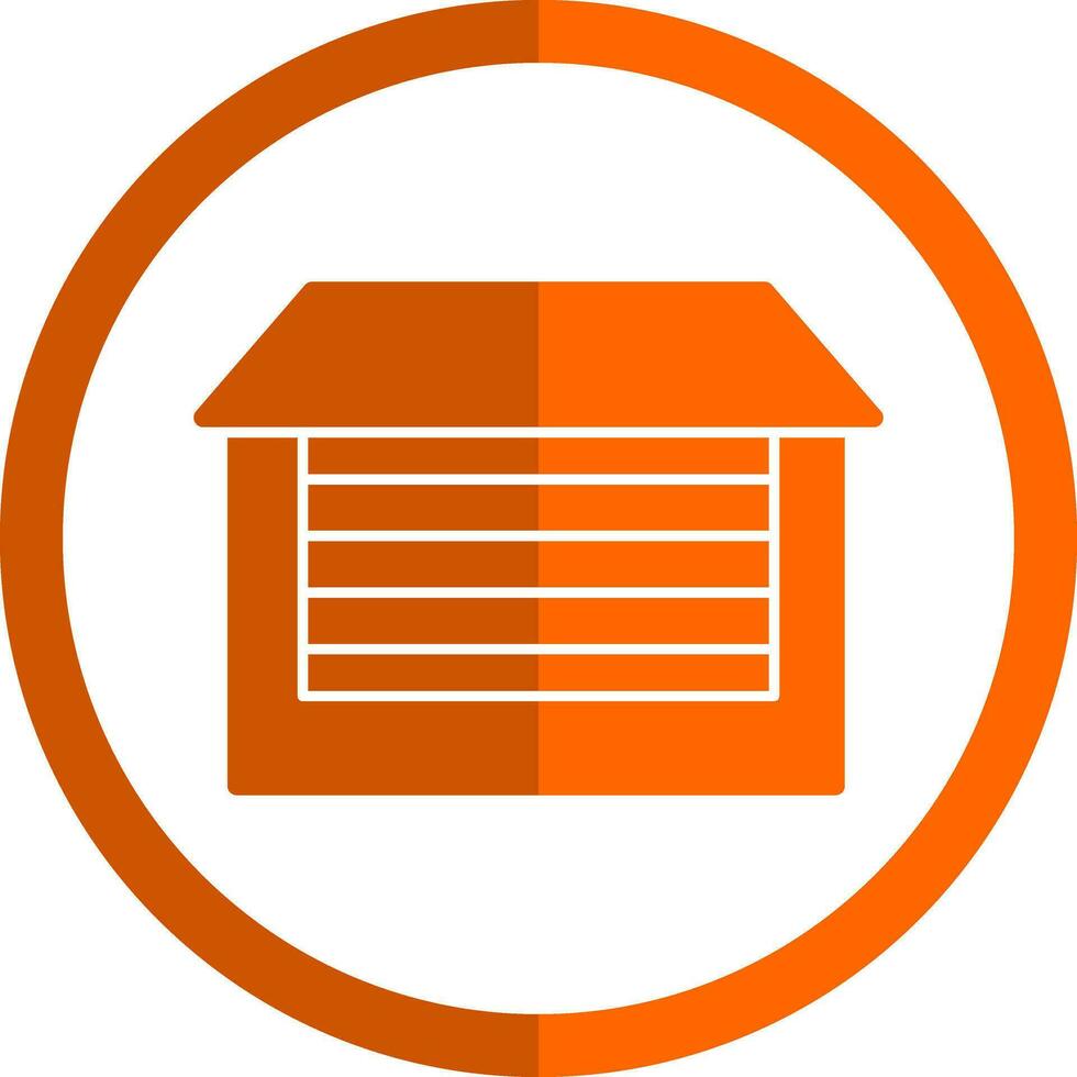 Garage Vector Icon Design