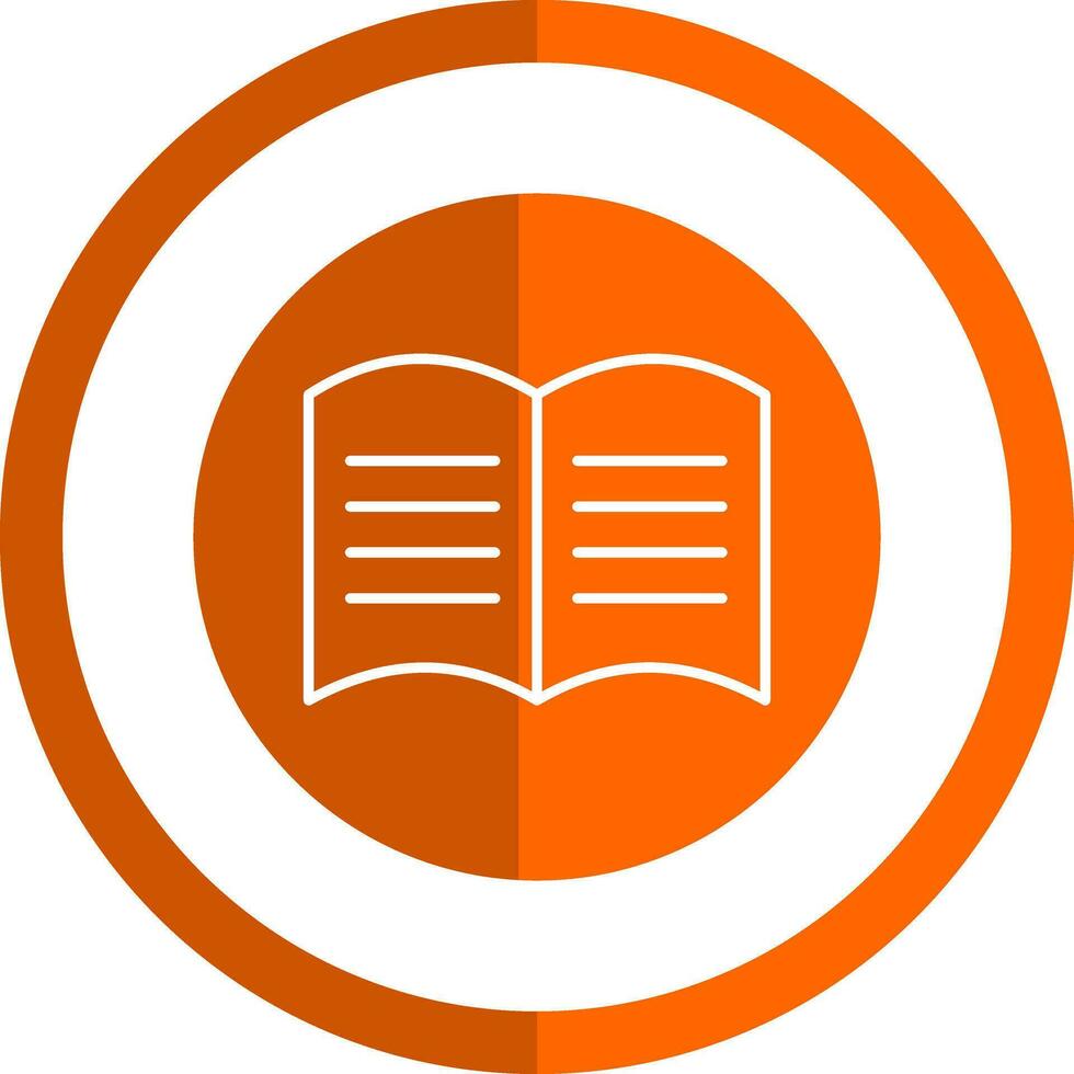 Manual book Vector Icon Design