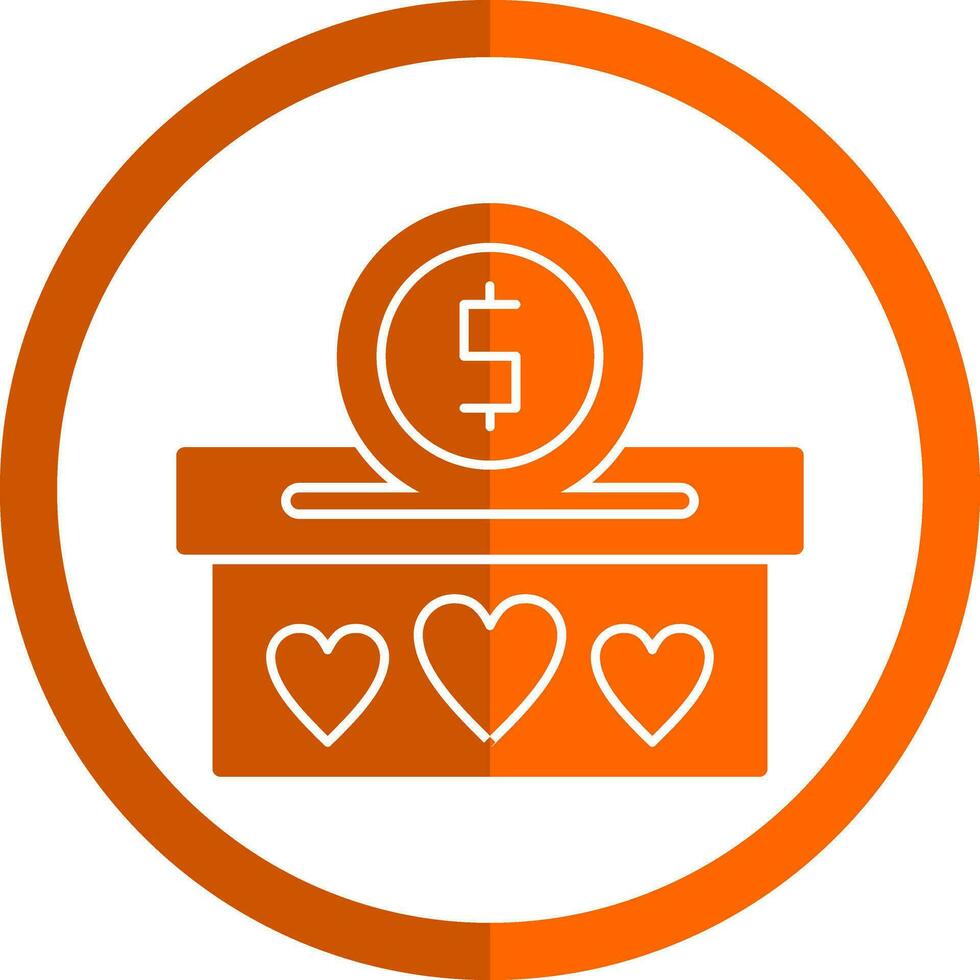Donation Vector Icon Design