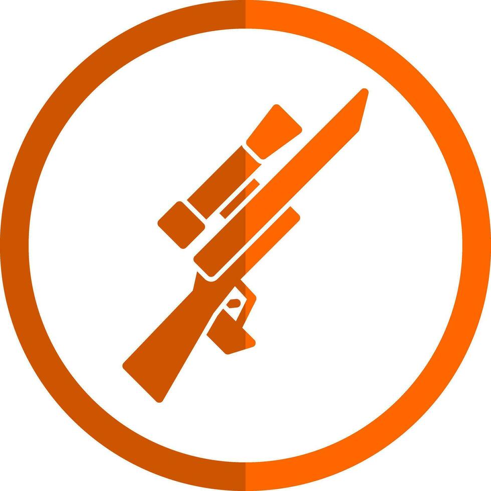 Rifle Vector Icon Design