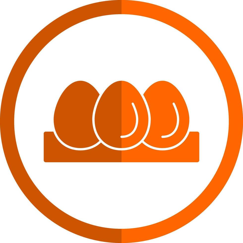 Eggs Vector Icon Design