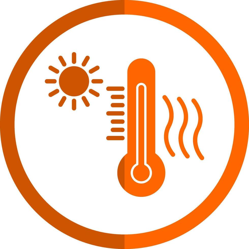 Heat wave Vector Icon Design