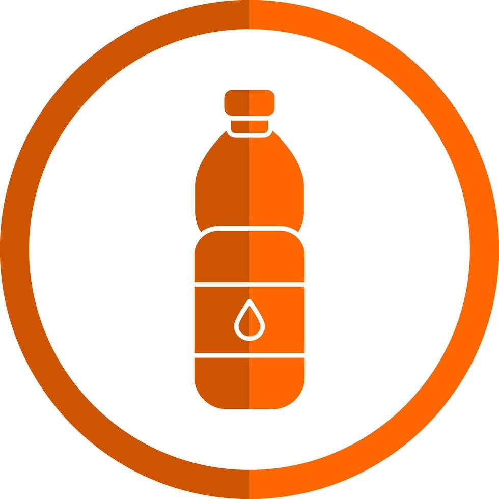 Plastic bottles Vector Icon Design