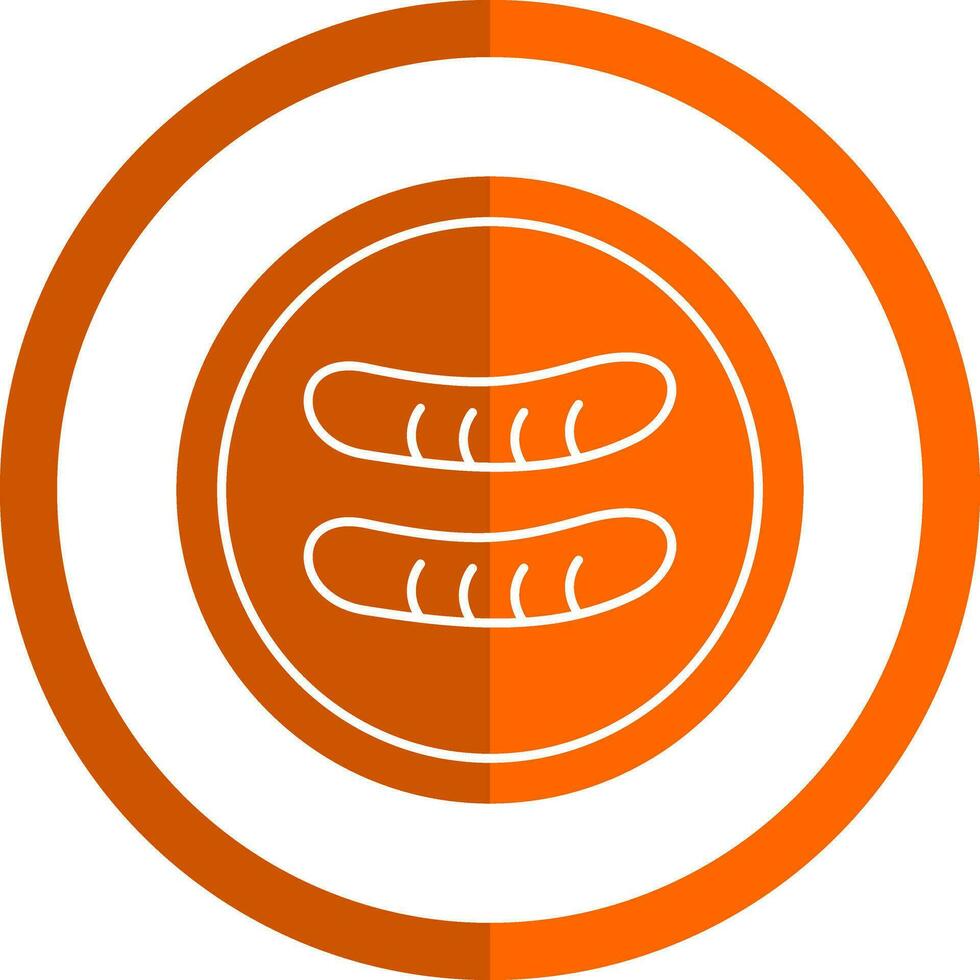 Sausage Vector Icon Design