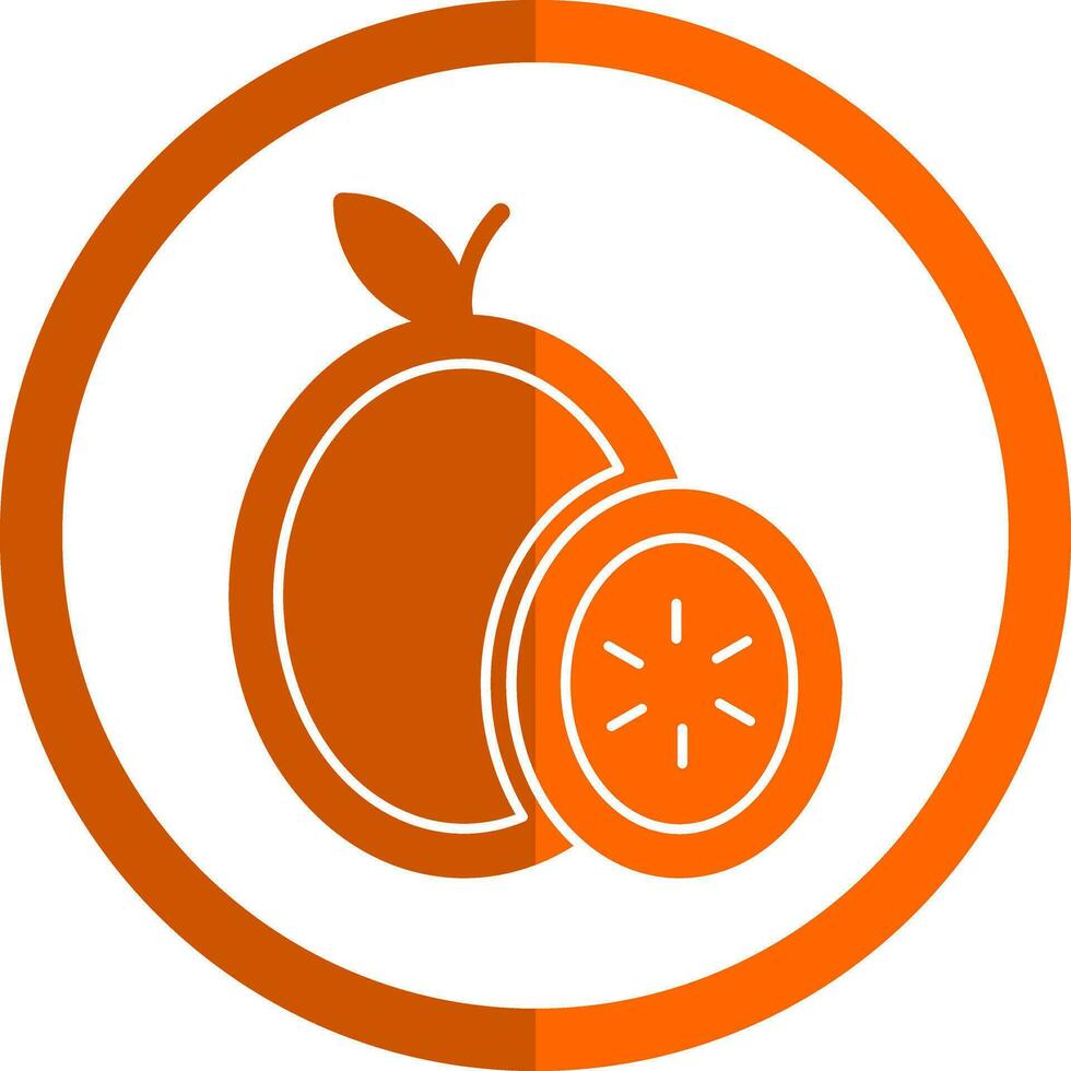 Passion fruit Vector Icon Design