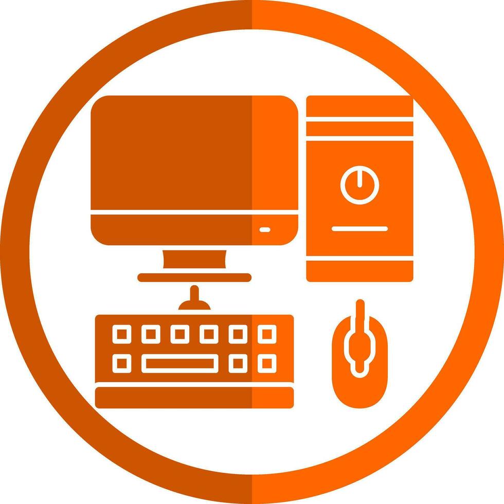 Computer Vector Icon Design