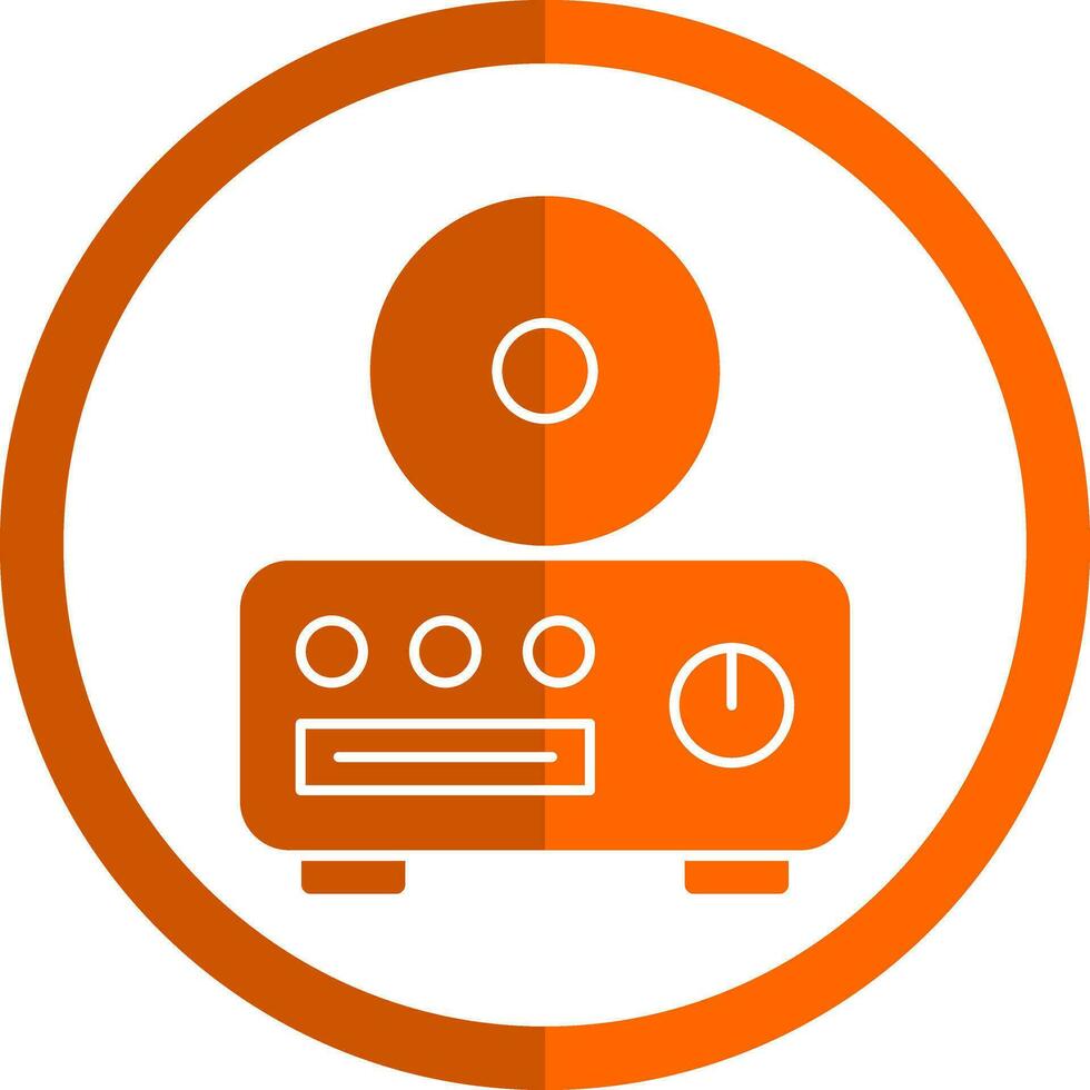 CD player Vector Icon Design