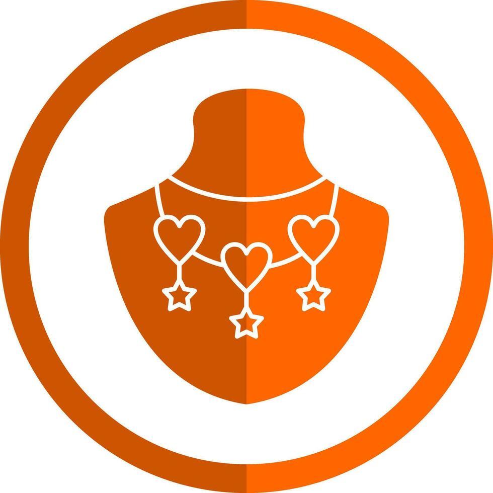 Necklace Vector Icon Design