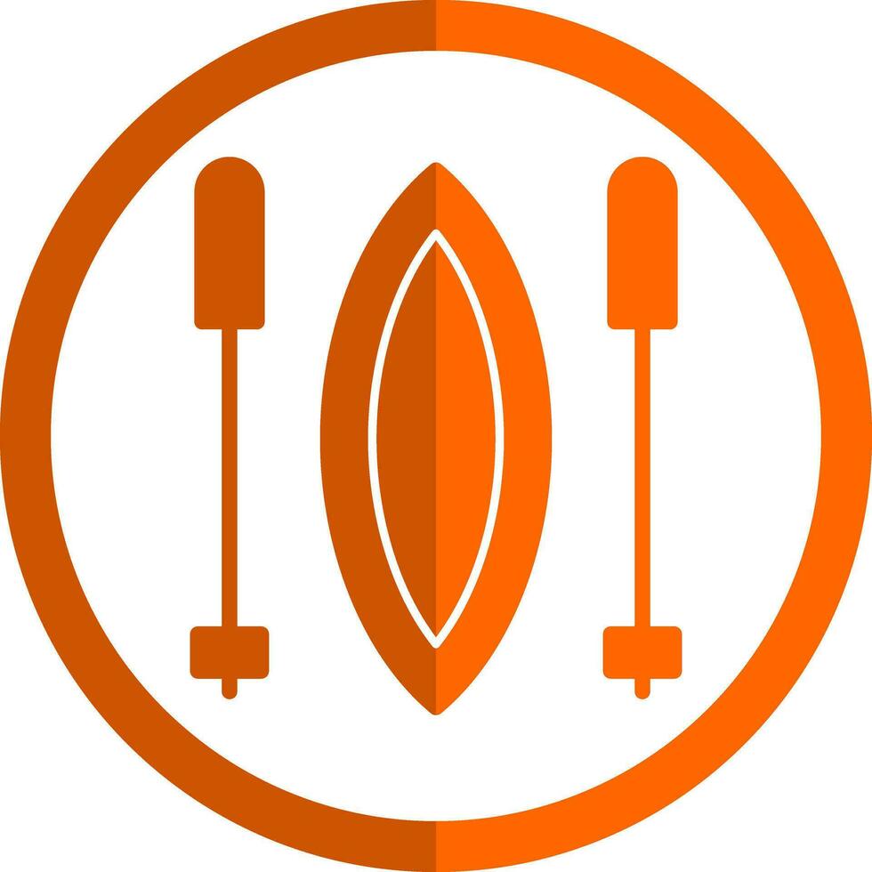 Slalom Vector Icon Design