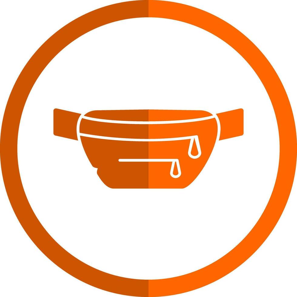 Fanny pack Vector Icon Design