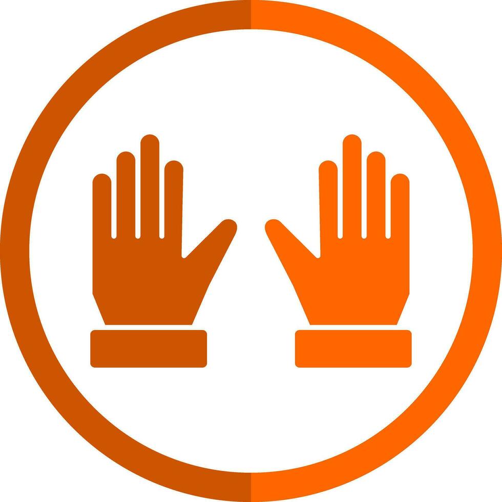 Glove Vector Icon Design