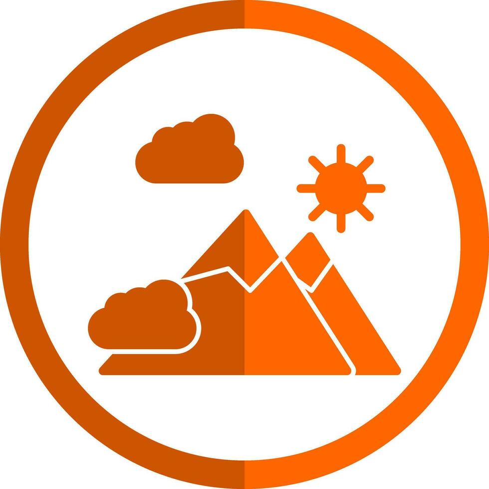 Avalanche Vector Icon Design