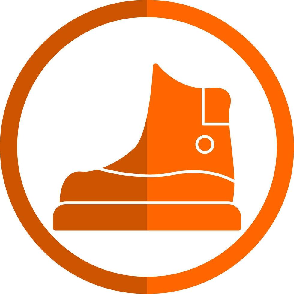 Snow boot Vector Icon Design