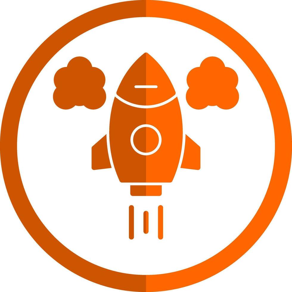 Rocket Vector Icon Design
