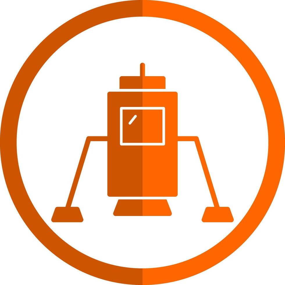 Lander Vector Icon Design