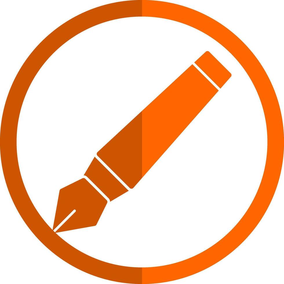 Ink pen Vector Icon Design