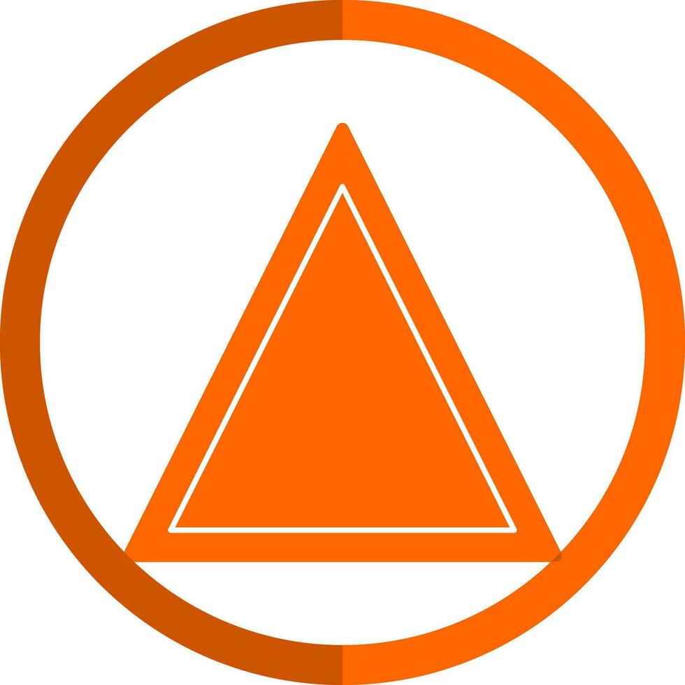 Triangle Vector Icon Design