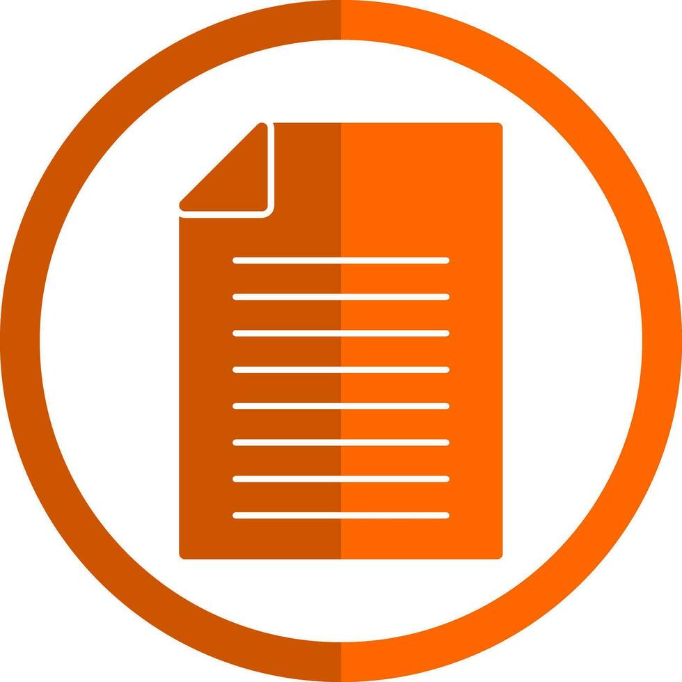 Document Vector Icon Design