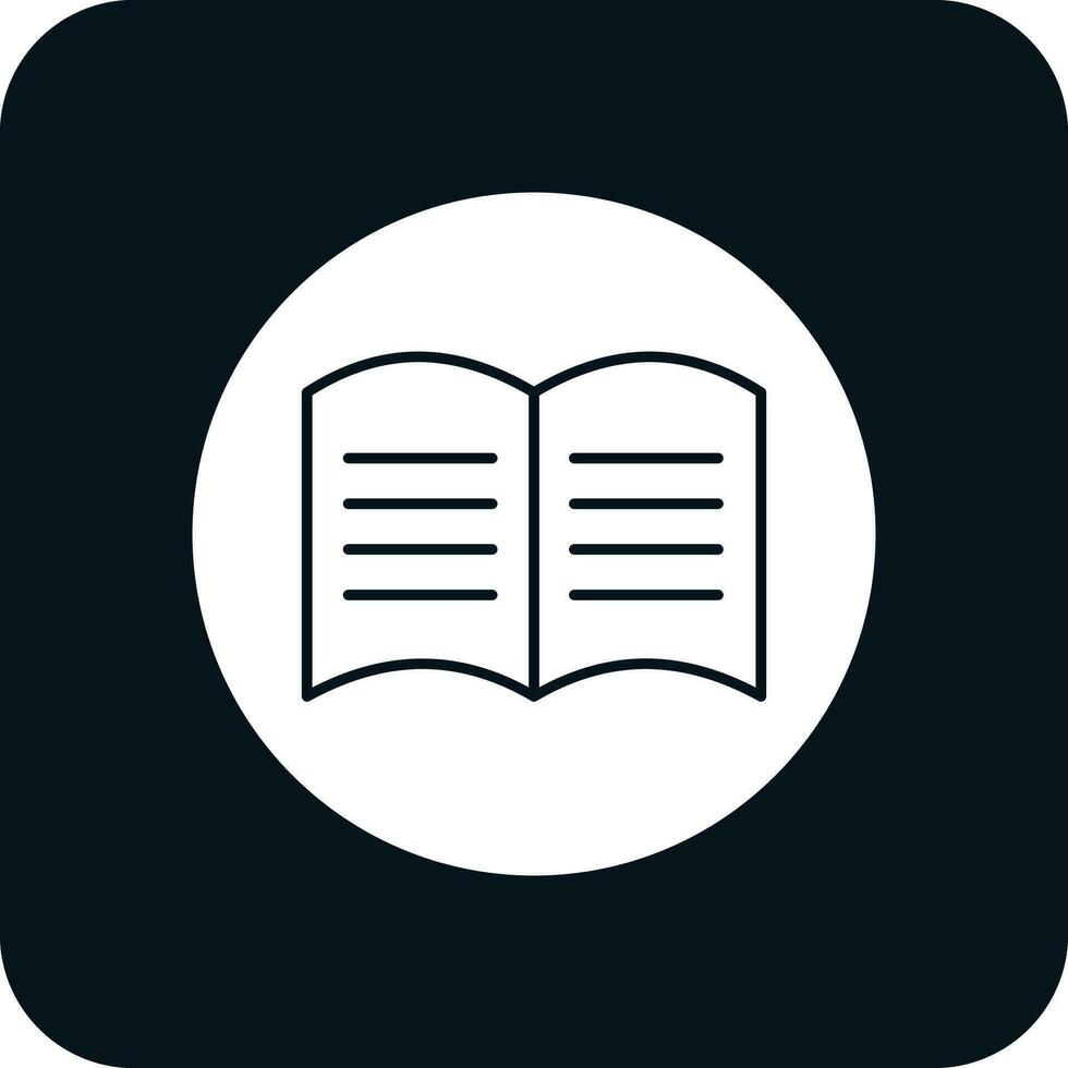 Manual book Vector Icon Design